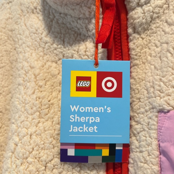 Lego x Target Collab New Women's Sherpa Jacket Size XS - Picture 4 of 6